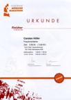 Urkunde M�nster Marathon 2006